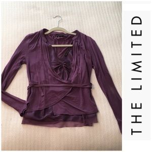 The Limited Wrap Top and Silk Shell